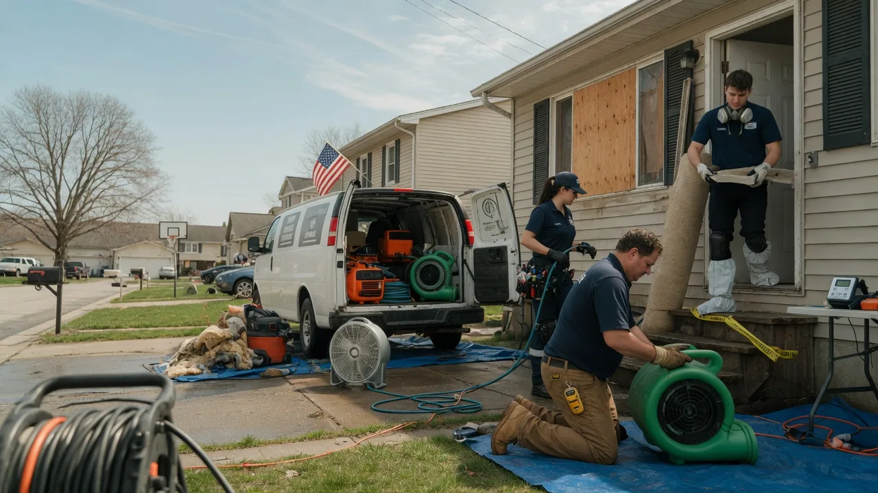 Water Damage Restoration in Forest River, ND near me